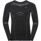 Odlo M Cn L/S Funda PerfWarm Black/Graphite Grey