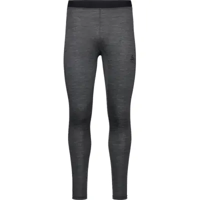 Odlo Men's Performance Wool 150 Base Layer Bottom Dark Grey Melange
