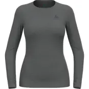 Odlo Women's Active Warm ECO Baselayer Shirt Odlo Steel Grey Melange