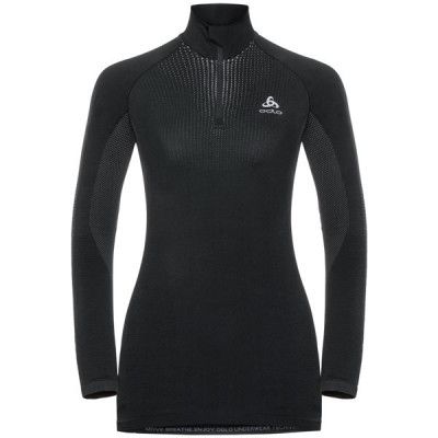 Odlo W's Bl Top Turtle Neck L/S Half Zip Performa