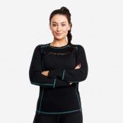 Outright Merino Top - Dam - Black, Storlek:XS - Underställ