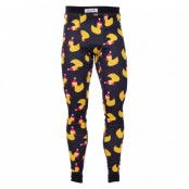 Pants Baselayer, Black Santa Yellow Duck, Xl, Byxor