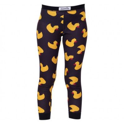 Pants Baselayer Jr, Yellow Duck, 130,  Underställsbyxor