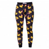 Pants Baselayer W, Black Santa Yellow Duck, 46,  Byxor