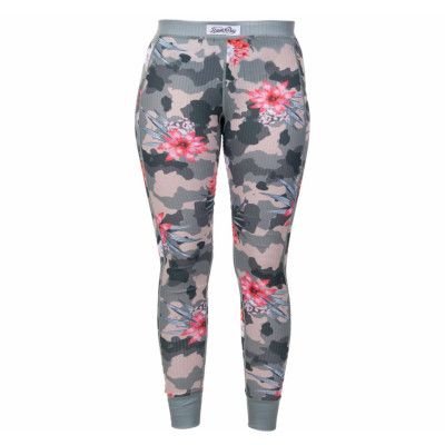 Pants Baselayer W, Camo Flower Aop, 48,  Blount And Pool