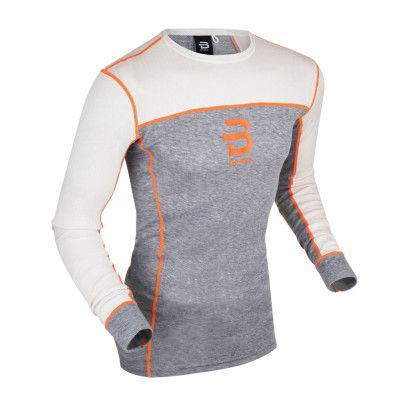Performance-Tech Ls, Light Grey Melange, M,  Ullunderställ