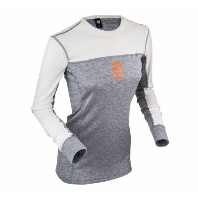 Performance-Tech Ls Wmn, Light Grey Melange, S,  Ullunderställ