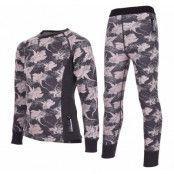 Print Merino Set, Pink, 150, Lindberg