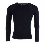 Pure Merino Crewneck M, Black, S,  Swedemount