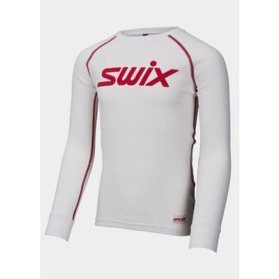 Racex Bodyw Ls Jr, Bright White, 10,  Ullunderställ