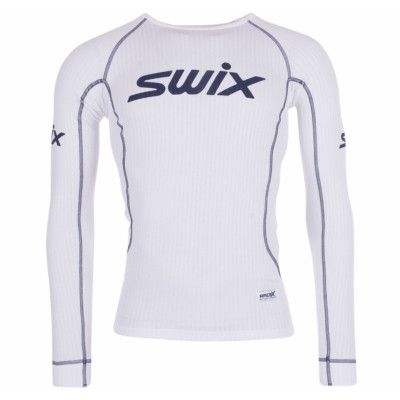 Racex Bodyw Ls Mens, Bright White, L,  Swix Längdkläder