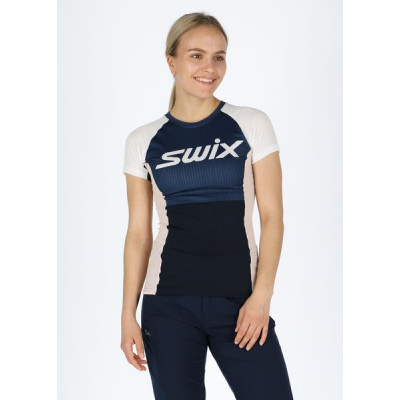 Racex Bodyw Ss W, Lake Blue, L,  Swix Längdkläder