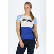 Racex Bodyw Ss W, Olympian Blue, S, Swix Längdkläder