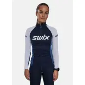Racex Classic Half Zip W, Dark Navy/Lake Blue, L, Funktionsunderställ