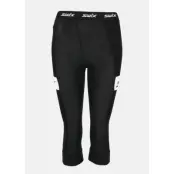 Racex Warm Bodyw 3/4 Pant W, Black, L,  Ullunderställ