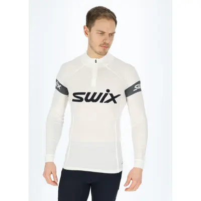 Racex Warm Bodyw Halfzip Mens, Snow White, M,  Funktionsunderställ