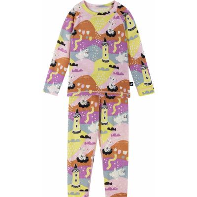 Reima Kids' Thermal Set Moomin Trivsam Pale Rose