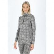 Rose Half Zip, Dove, M,  Ullunderställ