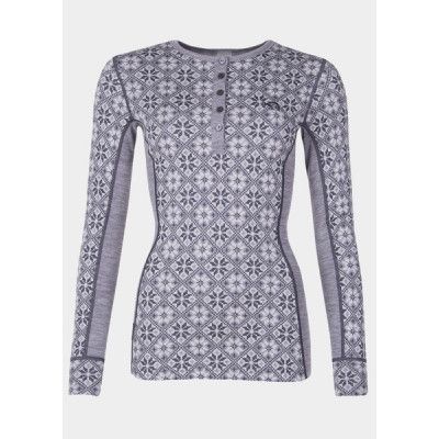 Rose Long Sleeve, Dove, S,  Ullunderställ