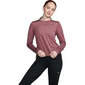 Saucony Women's Peregrine Merino Long Sleeve Terra Heather