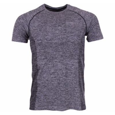 Seamless Performance Tee, Grey Melange, Xl/2xl,  Swedemount