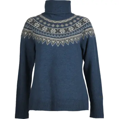 Skhoop Women's Scandinavian Turtleneck Navy