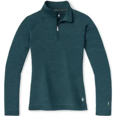Smartwool W's Classic Thermal Merino 1/4 Zip Twilight Blue