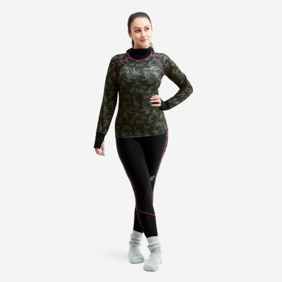 Sneaky Balaclava Base Layer Set - Dam - Hunter, Storlek:XL - Underställ