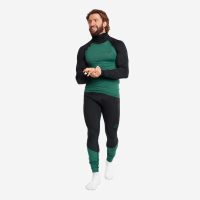 Sneaky Balaclava Base Layer Set - Herr - Sage Green, Storlek:M - Underställ
