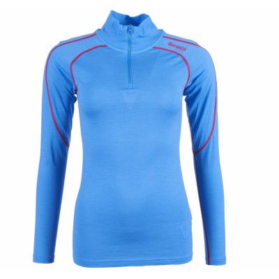 Soleie Lady Half Zip, Br Seablue/Hot Pink, Xs,  Bergans