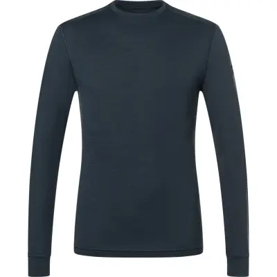 super.natural Men's Sierra140 Long Sleeve Blueberry