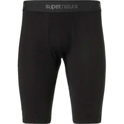 super.natural Men's Tundra175 Short Tight Jet Black