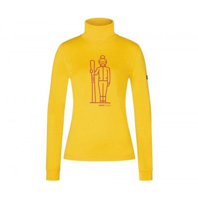 Super.natural Skieuese Turtle Neck Women Illuminating/Fuchsia