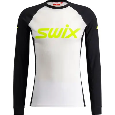 Swix Men's RaceX Classic Long Sleeve Black/Lime