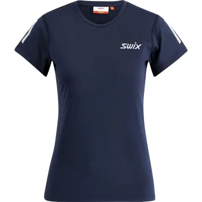 Swix Pace NTS Short Sleeve Baselayer Top W Dark Navy - M