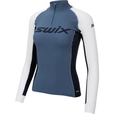 Swix Racex Bodyw Halfzip W Blue Sea