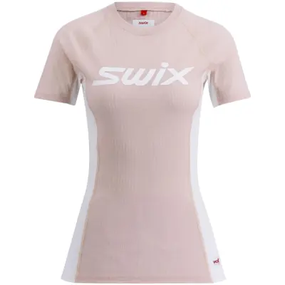 Swix RaceX bodyw SS W Peach whip/Bright white