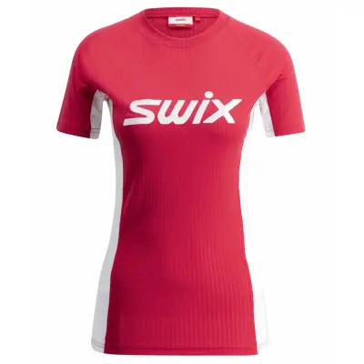 Swix RaceX Classic Short Sleeve W Cherry Berry/Bright White