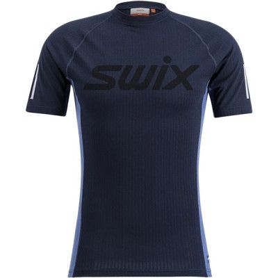 Swix V Roadline Racex Short Sleeve M Dark Navy/Lake Blue