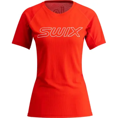 Swix Women's RaceX Light Short Sleeve Fiery Red