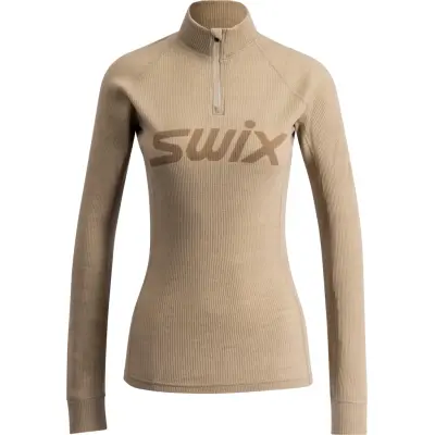 Swix Women's RaceX Merino Half Zip Dune