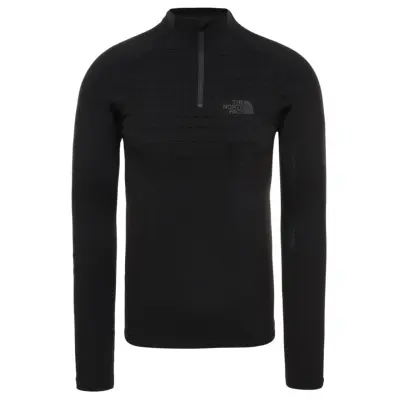 The North Face M Sport L/S Zip N Black