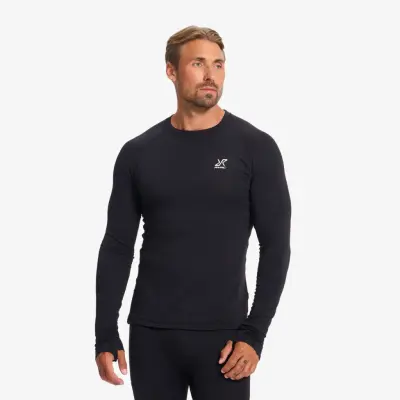 Tour Thermal Base Layer Top Herr Black, Storlek:2XL