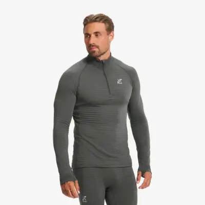 Tour Thermal Half-zip Base Layer Top Herr Magnet, Storlek:L