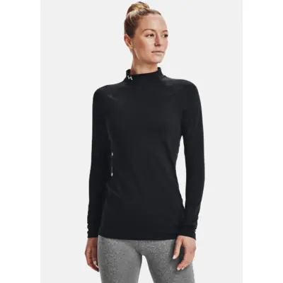 Ua Cg Authentics Mockneck, Black, 2xl,  Löpar-T-Shirts