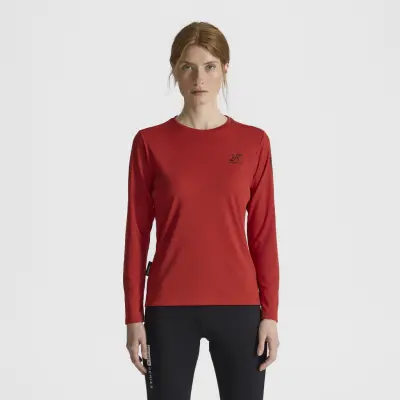 Ultra Technical Base Layer Top Dam Aura Red, Storlek:L
