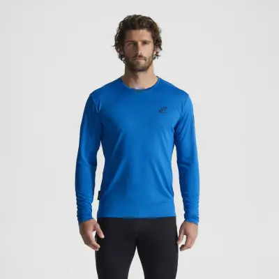 Ultra Technical Base Layer Top Herr Imperial Blue, Storlek:M