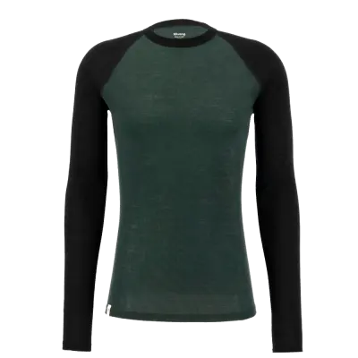 Ulvang Rav Base Crew Herr Black/Beetle Green