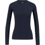 Ulvang Women's Hero Crew Baselayer Navy Blue