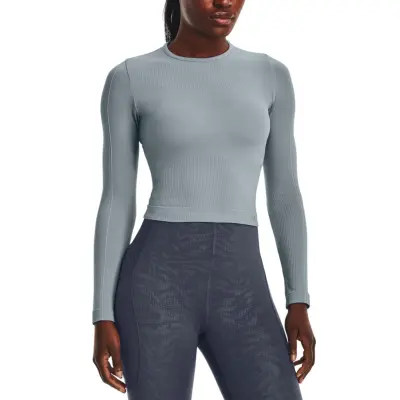 Under Armour Rush Seamless LS Harbor Blue